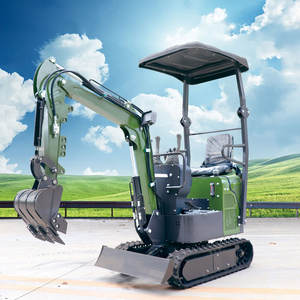 Mini Excavadoras Hidráulicas de 1t/1.5t/2t/3.5t, Tipo Compacto con Orugas, Motor Koop, PLC, Caja de Cambios, Bomba, Alta Potencia de Excavación - Product Image 1