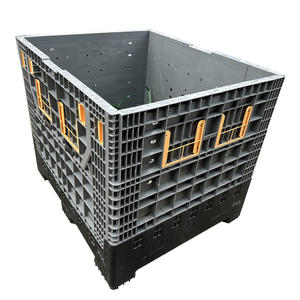 תיבת מזרן פלסטיק מיכל בתפזורת עם נפח פנימי ענק וחוסן גדול 1200*1000 מ "מ - Product Image 1