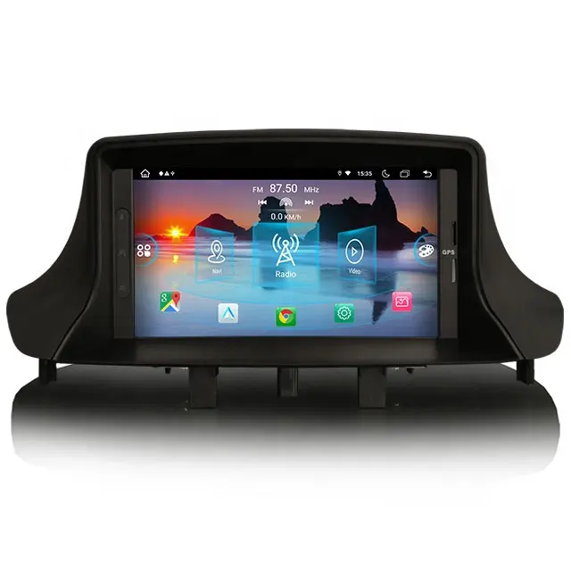 Erisin ES8937M Lecteur dvd de voiture pour Renault Megane 3 Fluence android autoradio 2din écran tactile gps navigation lecteur de voiture