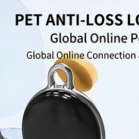 Traceur GPS pour animaux de compagnie, localisateur anti-perte, dispositif de positionnement Bluetooth pour chat, chien, clés avec crochet étanche