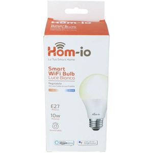 Ampoule LED intelligente Wifi Hom-io 10W E27 Blanc dynamique 2700K 6500K Contrôle par application Montage au plafond Corps en plastique - Product Image 3