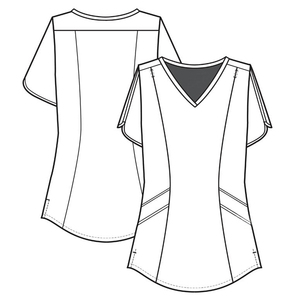 2023 Diseño de alta calidad Slim Fit Limpieza/Hospital Uniformes de enfermería Uniformes para cuidadores - Product Image 6