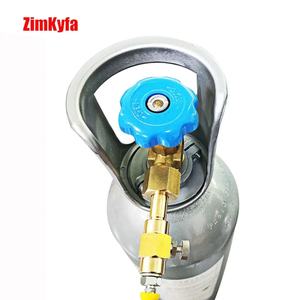 Estación de Recarga de CO2 con Manguera Negra de 1.5m, Válvula de Purga, Adaptador para Herramientas Neumáticas, para Carga sin Manómetro - Product Image 4