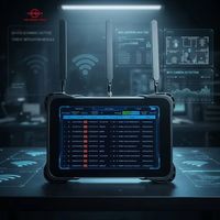 Détecteur de caméra WiFi Vodasafe VS-126, scanner de caméra cachée double bande 2,4 GHz et 5 GHz avec analyse de la topologie AP