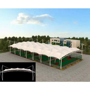 Hot <b>Sale</b> 2025 Durable Waterproof PVDF PTFE <b>Car</b> Parking Tennis Court Stadium Tent Tensile Membrane Structure <b>for</b> Outdoor - Product Image 2