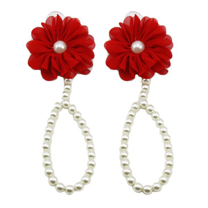 E1236 Gioielli alla Moda con Fiori, <span class=keywords><strong>Cavigliera</strong></span> Colorata per Neonati, Accessori per Piedi in Chiffon, Braccialetto a Piedi Nudi, Cavigliere con Perle per Bambini - Product Image 6