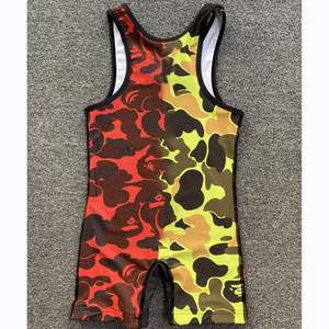 Vente en gros Respirant Personnalisé 100% Polyester Pas Cher Impression par transfert de chaleur <span class=keywords><strong>Sexy</strong></span> Women <span class=keywords><strong>Wrestling</strong></span> Singlets - Product Image 3