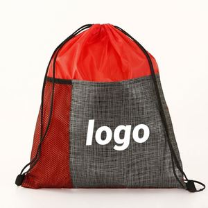 Ecofriendly Advertising Bags Personalized Logo Printed <b>Drawstring</b> Pouch Versatile Storage Solution - Product Image 1