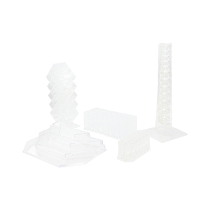 Elegante y funcional soporte de exhibición de joyería cuadrado acrílico Modular cajón organizador - Product Image 3