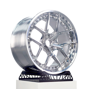 <span class=keywords><strong>ล้อ</strong></span>ฟอร์จสีเงินสดใสแบบคู่ เหมาะสำหรับรถยนต์ BMW รุ่น F10 F18 E60 ขนาด 18 19 20 21 22 23 24 นิ้ว <span class=keywords><strong>ล้อ</strong></span>อัลลอยสั่งทำพิเศษ - Product Image 3