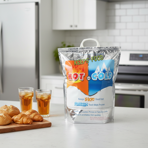 <span class=keywords><strong>Bolsa</strong></span> Térmica Personalizable para Encimera de Cocina, Ideal para Mantener Productos Horneados Frescos y Bebidas Frías, <span class=keywords><strong>Bolsa</strong></span> Isotérmica con Decoración Moderna - Product Image 1