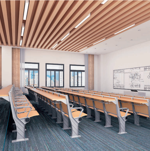 Muebles Escolares Modernos, Silla de Colegio con Tablero de Escritura, Silla de Escritorio, Mesa y Silla para Conferencias de Estudio para Universidad y Escuela Secundaria - Product Image 1