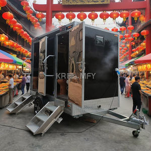 Camping mobile 2025 avec climatisation, toilettes et douche, remorque de salle de bain - Product Image 5