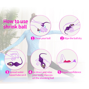 Poids d'exercice de Kegel pour femmes, boules de Ben Wa en silicone, renforcement du plancher pelvien, renforcement, recommandé par les médecins, jouet sexuel de récupération - Product Image 6