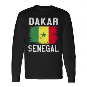 Camiseta de Manga Larga Dakar Senegal, Producto Promocional - Product Image 2