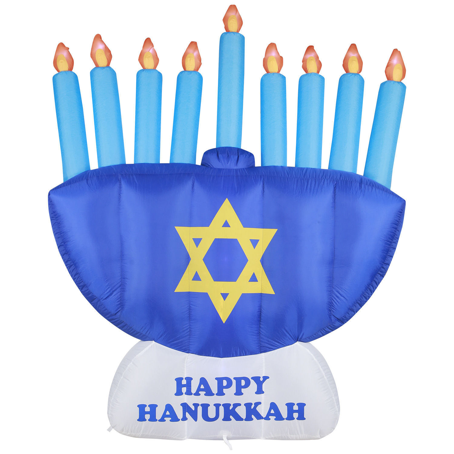 Надувной подсвечник hanukka в стиле Менора, украшение, персонализированный Декор на день рождения, еврейский