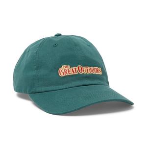 Casquette de baseball non structurée de qualité supérieure personnalisée, broderie de lettres vintage, vert lac, bleu paon, couleur unie - Product Image 1