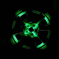 Auto-Dekorative RGB Solar-LED-Radfelgen-Beleuchtung mit Farbwechsel-Atmosphärenlichtern