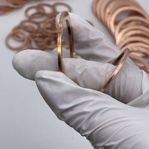 銅ガスケットメーカー精密加工耐久性高性能機械使用OEM ODM卸売 - Product Image 4