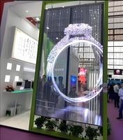 Panneau d'écran de glace intelligent d'intérieur de RVB LED 1000*500mm pour l'exposition d'affiches numériques G7.82-15.625 de libre-service de magasin de détail