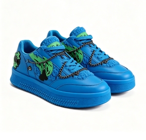 Chaussures de <span class=keywords><strong>basket</strong></span> rétro 1 pour hommes de haute qualité, nouveau design, logo personnalisé, chaussures épaisses, chaussures de skate, fabricants de chaussures personnalisées - Product Image 3