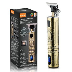 Cortadora de Pelo Profesional RAF al por Mayor, Recargable por USB, 5W, Cuchilla de Acero Inoxidable con Ajuste de Longitud - Product Image 3