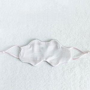Factory Price Shape Women's Cloud Satin Silk Eye Mask Knitted Body Shading for <b>Sleep</b> Relaxation - Product Image 3