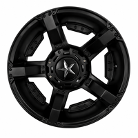 Nuevas Llantas de Aleación Forjadas a Medida OEM, Acabado Mate Negro, 5 Radios, Todoterreno, 18 Pulgadas 9J para Jeep, para SUV 4x4