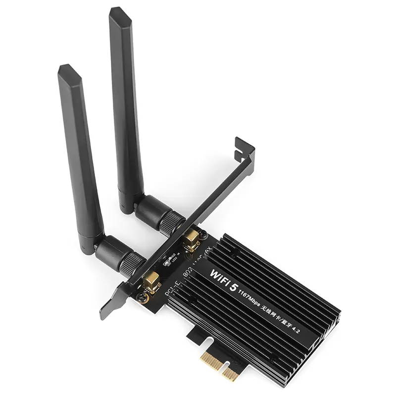 1167Mbps 11ac WiFi 5 PCI-E wifi 무선 어댑터 PCIE 네트워크 카드