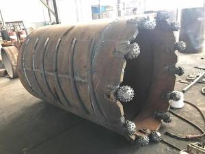 bibo 40 Inch 1200 mm Rock Drilling Core Barrels with Roller Bits for Drill Road Construction Borehole Rotary Piling <b>Foundation</b> - Product Image 4