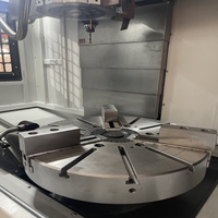 Tour CNC vertical robuste UYANG VT9010, colonne unique, haute précision, commande 3 axes, pour usinage de métaux en usine