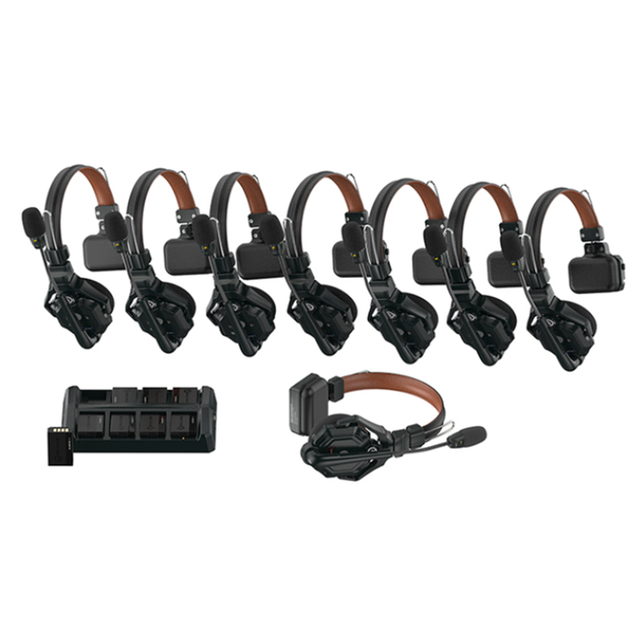 Hollyland Solidcom C1 Pro ENC Noise Cancellation Full Duplex Wireless Intercom for 8 Persons Team Communication