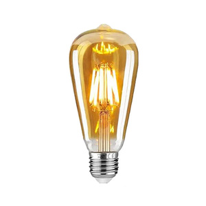 Bombilla LED de Filamento St58 2W 4W 6W 8W E27 Estilo Edison, Lámpara de Vidrio para Decoración de Interiores - Product Image 2