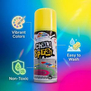Spray <span class=keywords><strong>de</strong></span> Tiza Lavable <span class=keywords><strong>al</strong></span> <span class=keywords><strong>por</strong></span> <span class=keywords><strong>Mayor</strong></span> <span class=keywords><strong>de</strong></span> 1.8oz, Paquete a Granel <span class=keywords><strong>de</strong></span> Tiza Temporal en Spray para Juguetes Infantiles y Distribuidores <span class=keywords><strong>de</strong></span> Artículos para Fiestas - Product Image 2