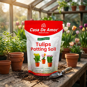 กระถางปลูกต้นไม้แบบใช้ซ้ำได้ Casa De Amor Tulips ผลิตจากวัสดุธรรมชาติ 100% พร้อมใช้งาน - Product Image 2