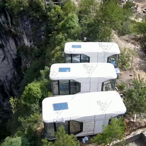 Système de puits de lumière rétractable populaire <span class=keywords><strong>pour</strong></span> hôtel Shepherds Hut, <span class=keywords><strong>pour</strong></span> maison en aluminium en forme de dôme, villa conteneur, autres maisons préfabriquées - Product Image 2