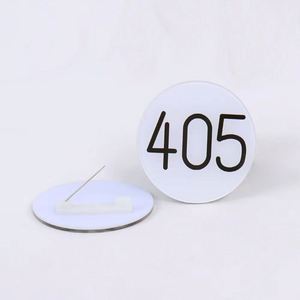 Cheap Custom Made Logo Epoxy UV Printed Anime Clear Acrylic Lapel Button Badge Pin - Product Image 3