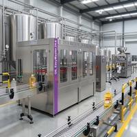 Fabricante de Línea de Producción de Máquina Automática para Llenado, Embotellado y Tapado de Aceite de Cocina de Soja, Aguacate y Girasol