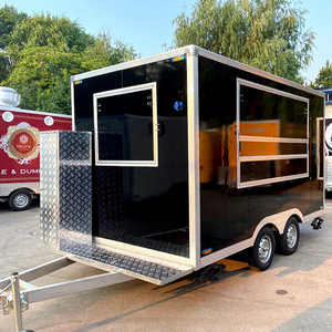 Truth High Quality Street Mobile Bar BBQ Food Truck Cart Travel Camping Camper Hot Dog <span class=keywords><strong>Burger</strong></span> Trailer Van Coffee Food Trailer - Product Image 1