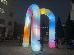<span class=keywords><strong>Arche</strong></span> <span class=keywords><strong>d</strong></span>'entrée gonflable lumineuse pour événements estivaux, utilisable en intérieur et en extérieur - Product Image 4