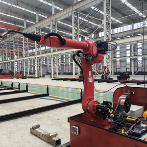 Lityum Pil Güçlü Mobil Kaynak Robotu, PLC Kontrollü Yüksek Hassasiyetli Otomatik 6 Eksenli Kaynak Ekipmanı - Product Image 4
