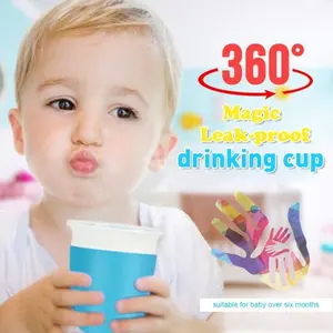 Miracle Lekvrij Baby 360 Sippy Trainer Cup Kleuren Kunnen Variëren, 7 Oz