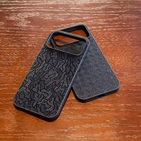 Coque de téléphone portable en cuir anti-rayures de haute qualité CC6311 pour iPhone avec motifs personnalisables