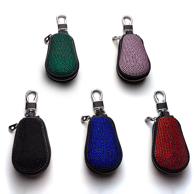 Fashion Women's Diamond Car Key Purse Bag Holder - Luxury Car Accessories - Guangzhou Fengqin T