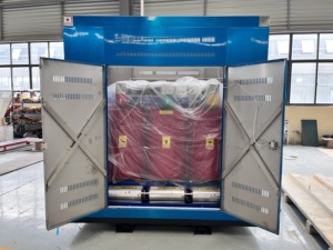 Transformateur <span class=keywords><strong>d</strong></span>'isolement 1600 kVA 11/0,415 kV triphasé 60 Hz, transformateur de distribution haute tension de type sec à trois enroulements - Product Image 2