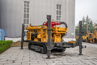 Équipement de forage de puits d'eau, Foreuse DTH sur chenilles de 1000m, Moteur diesel Yuchai, Prix usine