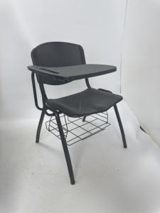 เก้าอี้เรียนพลาสติกพร้อมโต๊ะเขียนหนังสือและชั้นวางหนังสือแบบลวด  เก้าอี้นักเรียน PP <span class=keywords><strong>ท</strong></span>นทานสำหรับเฟอร์นิเจอร์ห้องเรียนสมัยใหม่ในโรงเรียน - Product Image 3