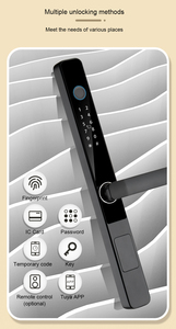 SZMYQ في الهواء الطلق للماء تويا الرقمية 8 لغات عالية الأمان المنزل الذكي بطاقة رمز مفتاح اتصال واي فاي - Product Image 6