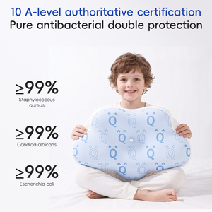 Cuscino Portatile <span class=keywords><strong>per</strong></span> <span class=keywords><strong>Bambini</strong></span> in Memory Foam Morbido, Supporto <span class=keywords><strong>per</strong></span> Testa e Collo, Cuscino Traspirante <span class=keywords><strong>per</strong></span> Camera da Letto - Product Image 2