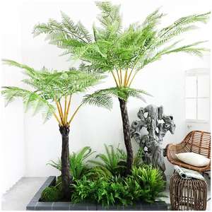 Árboles Artificiales, Suculentas Verdes Colgantes, Plantas Artificiales Tropicales con Tacto Real, Árboles Artificiales para Coche y Garaje en Venta - Product Image 3